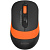 Мышь A4Tech Fstyler FG10S (черный/оранжевый)