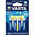 Батарейка Varta High Energy AAA 4 шт.