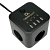 Сетевой фильтр Cablexpert CUBE-3-U4-B-1.5