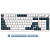 Клавиатура JEGG ZA98 White Navy Blue (TNT Yellow)