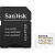 Карта памяти SanDisk microSDXC SDSQQVR-128G-GN6IA 128GB (с адаптером)