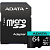 Карта памяти ADATA Premier Pro AUSDX64GUI3V30SA2-RA1 microSDXC 64GB (с адаптером)