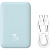 Внешний аккумулятор Baseus Magnetic Mini Wireless Fast Charge Power Bank 10000mAh 20W (голубой)